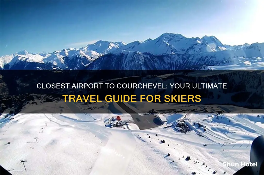 what is the closest airport to courchevel