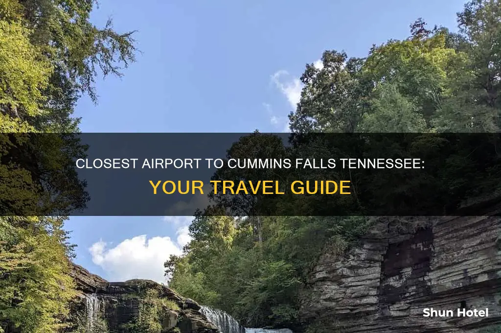 what is the closest airport to cummins falls tennesse
