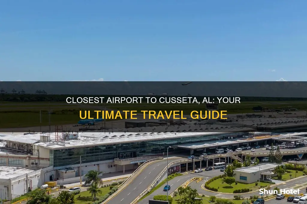 what is the closest airport to cusseta al