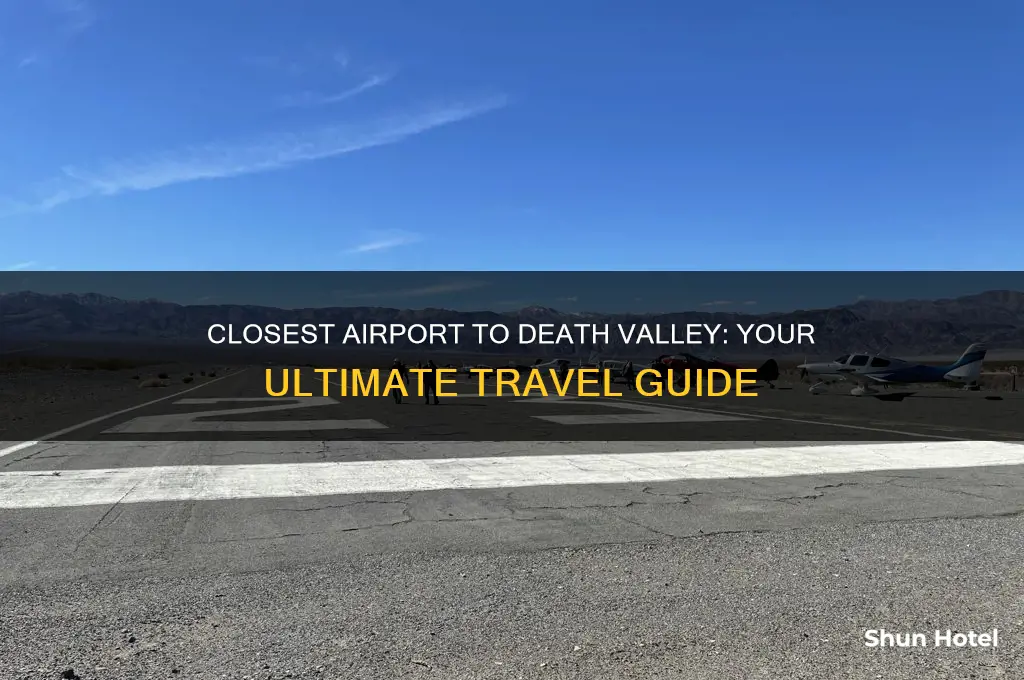 what is the closest airport to death valley