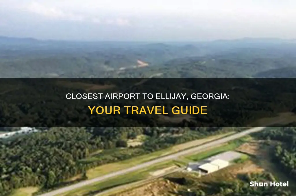 what is the closest airport to ellijay georgia