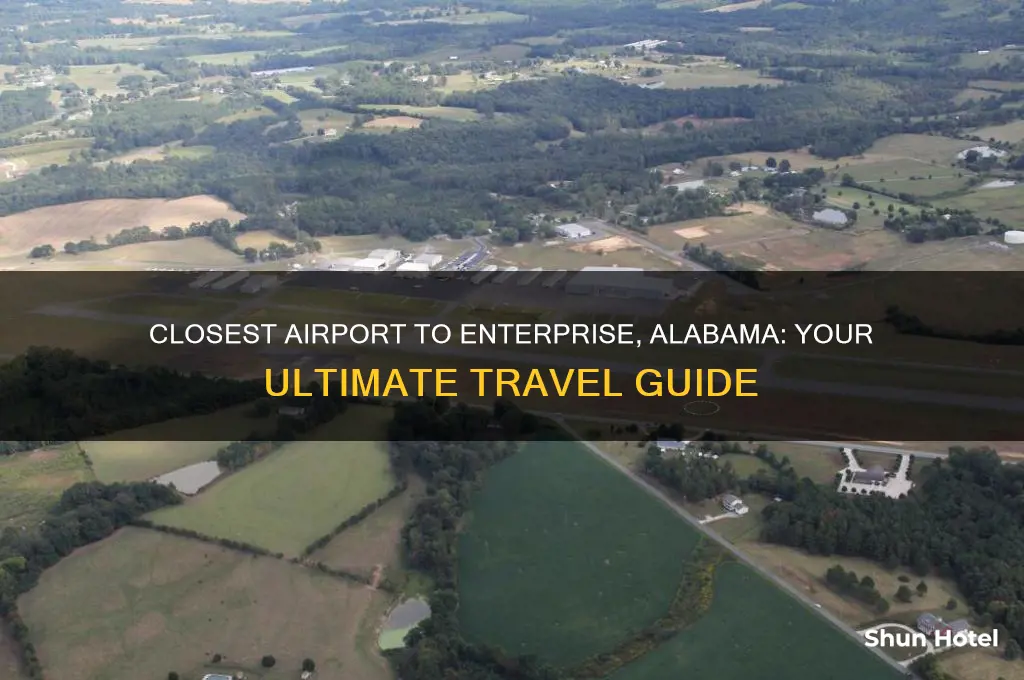 what is the closest airport to enterprise alabama