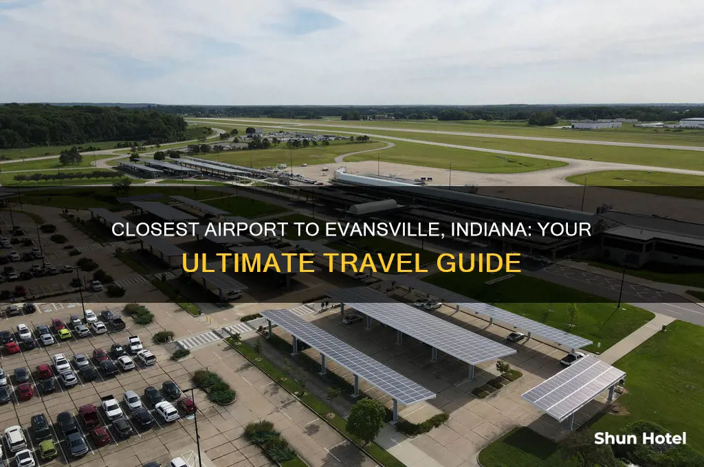what is the closest airport to evansville indiana