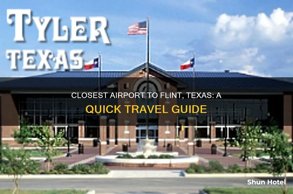 what is the closest airport to flint texas