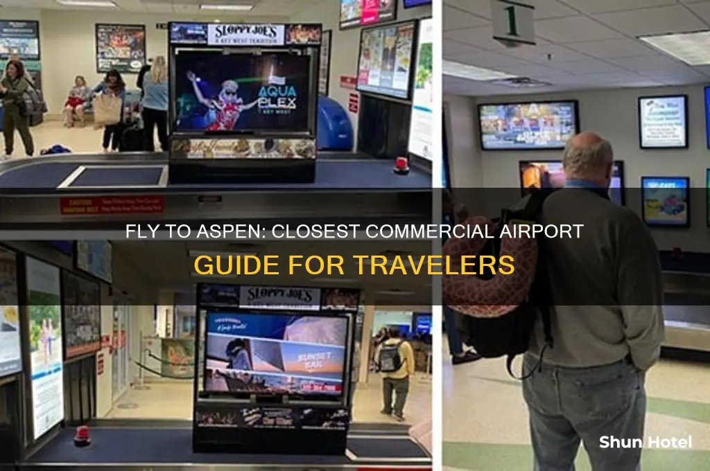what is the closest airport to fly commerical into aspen