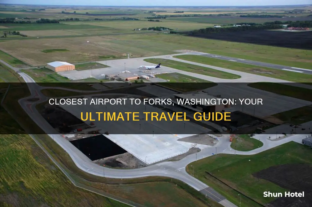 what is the closest airport to forks washington