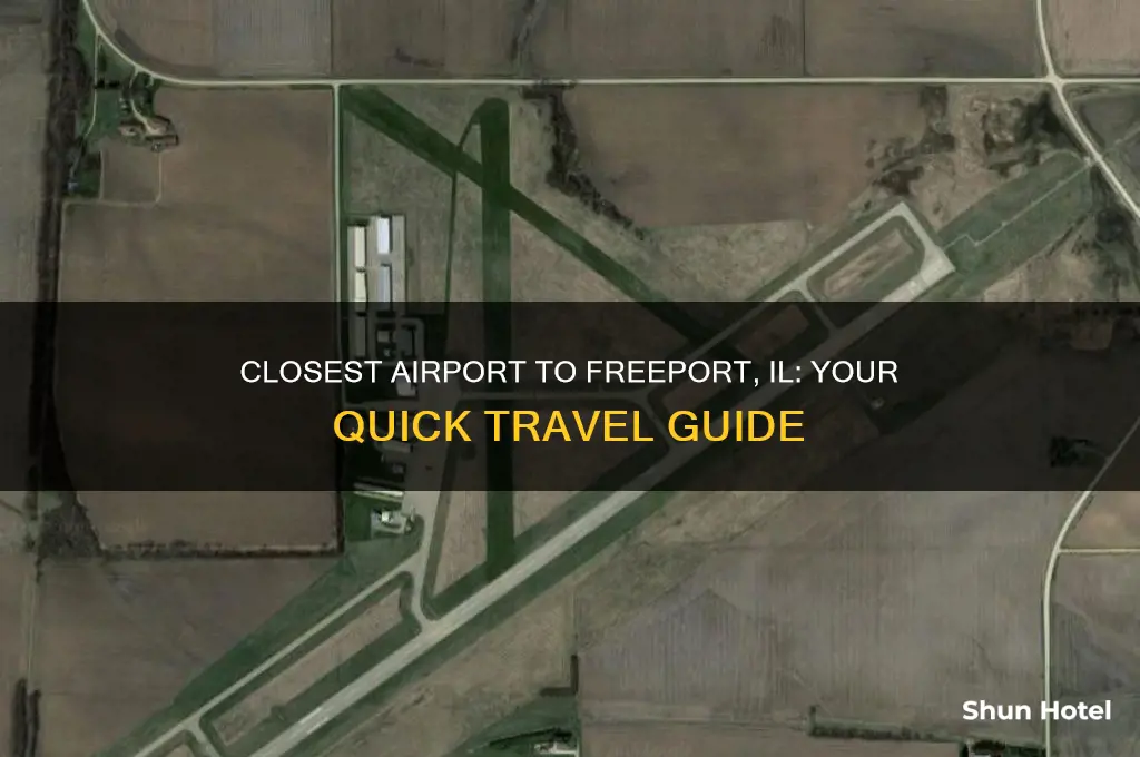 what is the closest airport to freeport ill