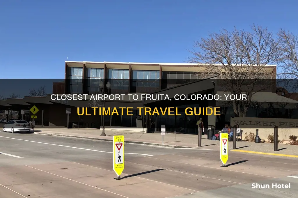 what is the closest airport to fruita colorado