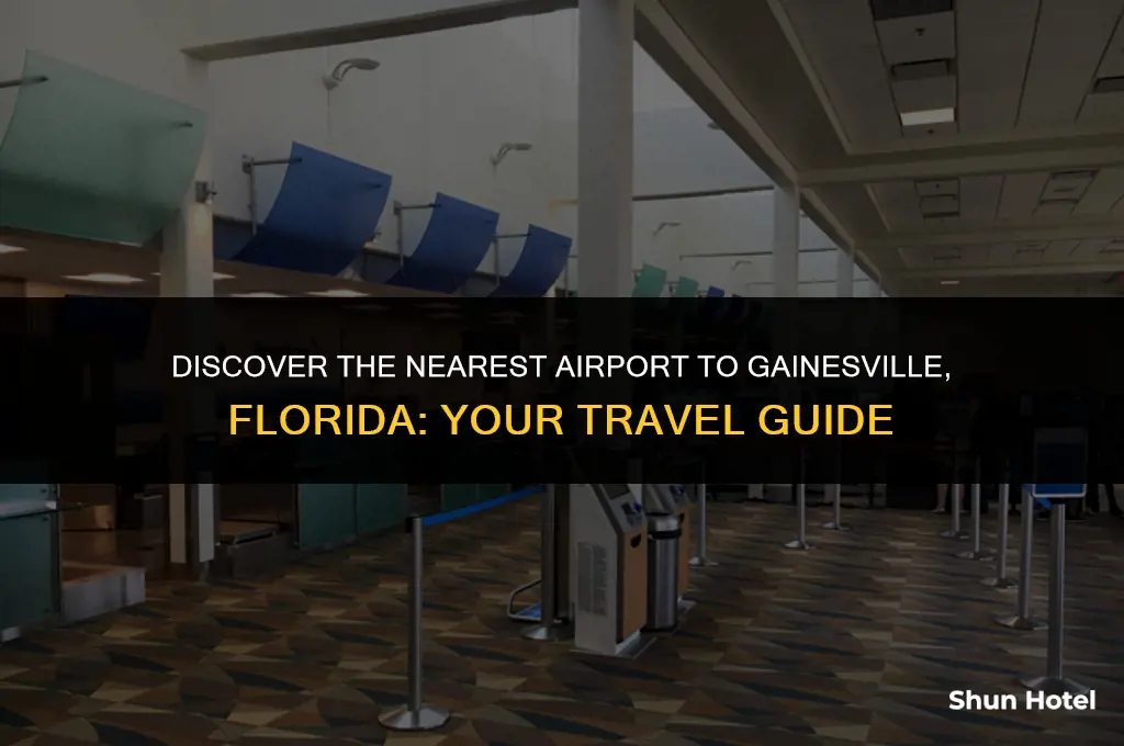 what is the closest airport to gainesville florida