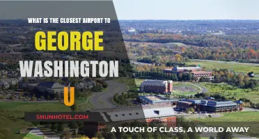 Closest Airport to George Washington University: Your Travel Guide