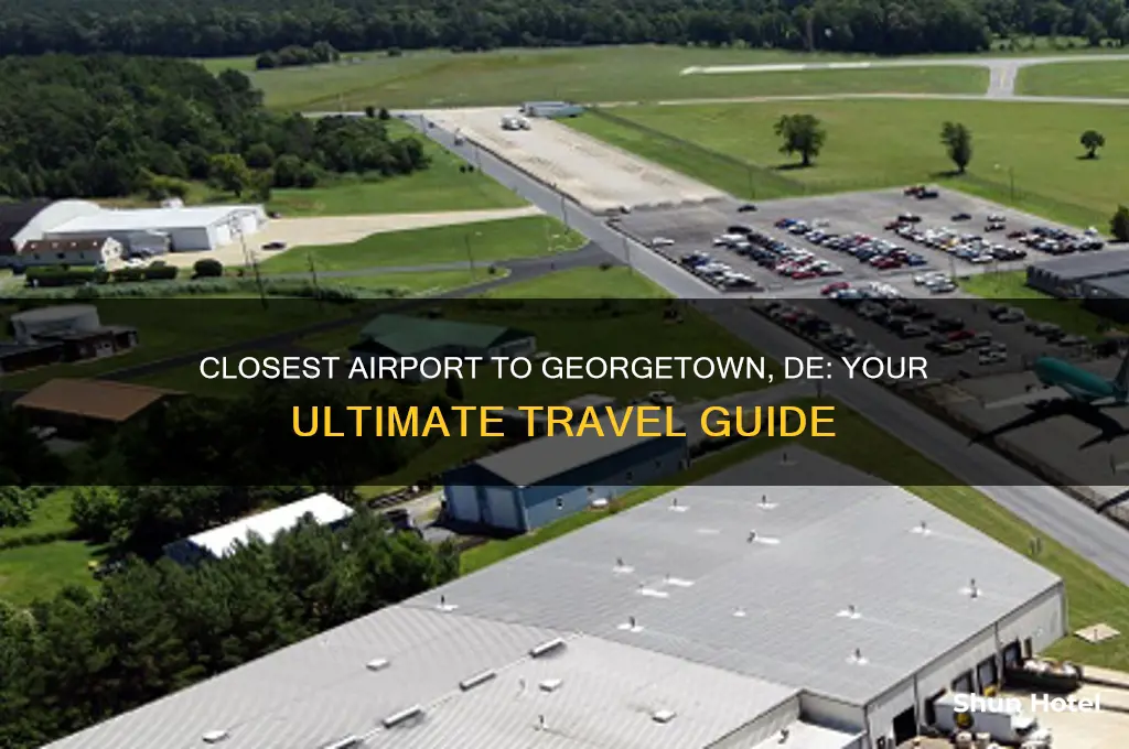 what is the closest airport to georgetown de