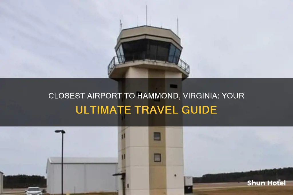 what is the closest airport to hammond virginia