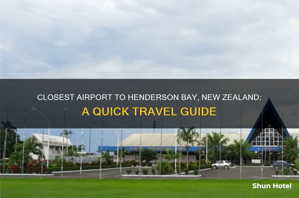 what is the closest airport to henderson bay new z