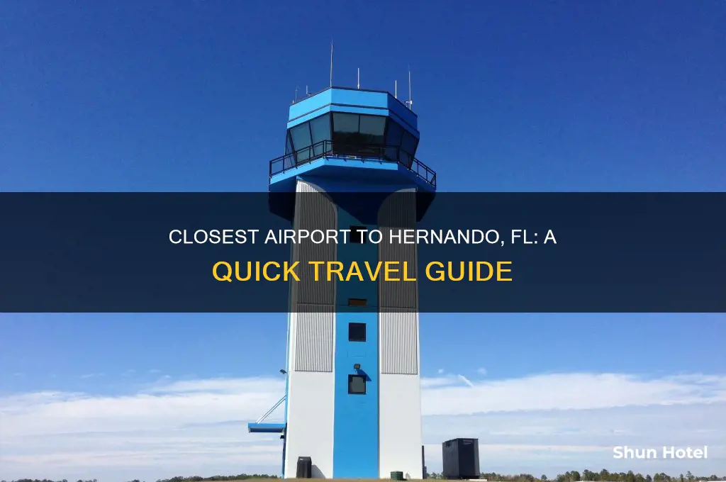 what is the closest airport to hernando fl