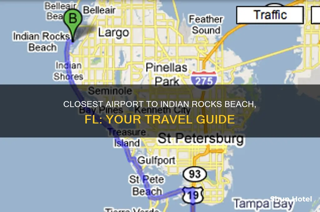what is the closest airport to indian rocks beach fl
