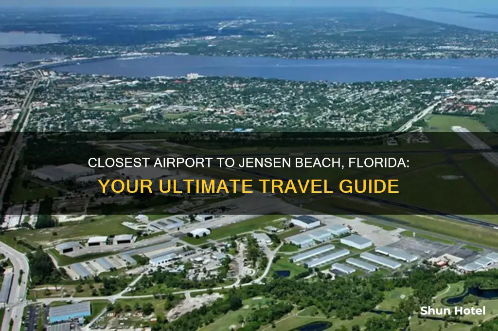 what is the closest airport to jensen beach florida