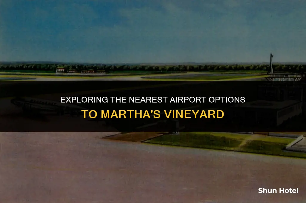 what is the closest airport to martha