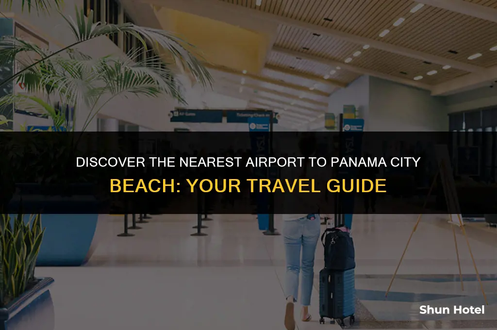 what is the closest airport to panama city beach