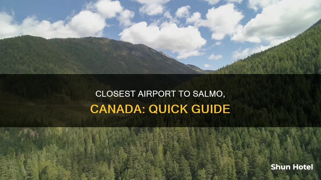 what is the closest airport to salmo canada