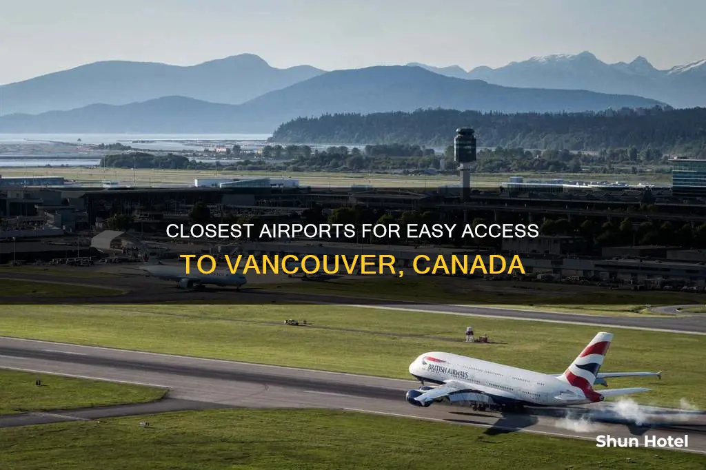 what is the closest airport to vancouver canada