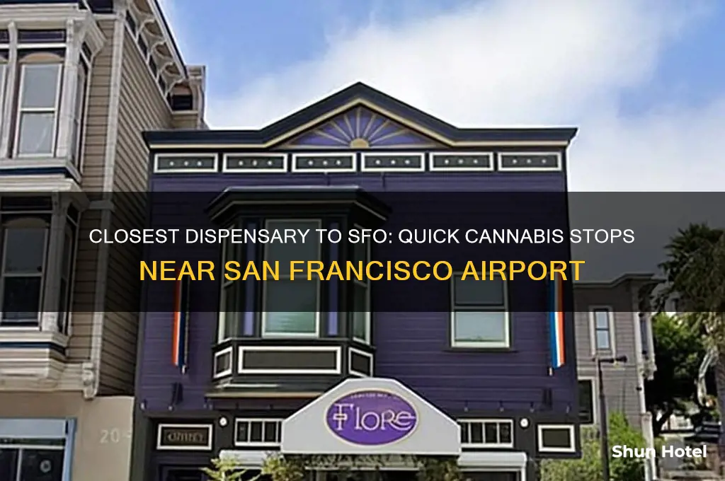 what is the closest dispensary to san francisco international airport