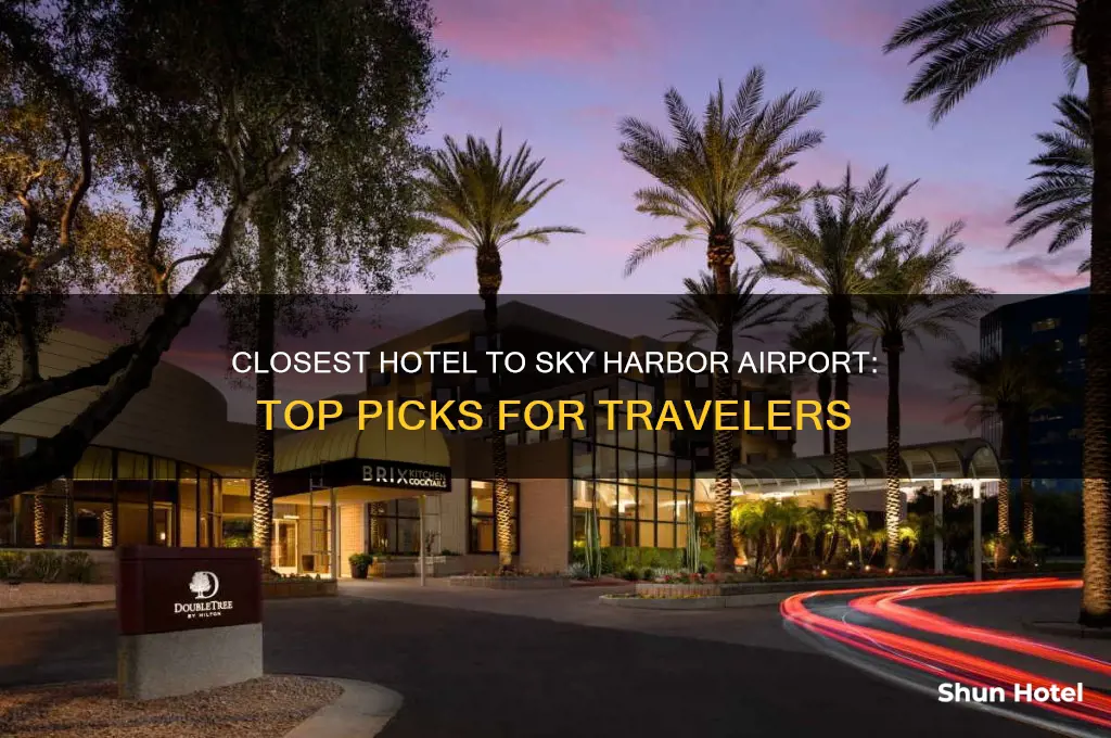 what is the closest hotel to sky harbor international airport