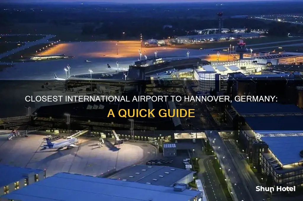 what is the closest international airport serving hannover germany