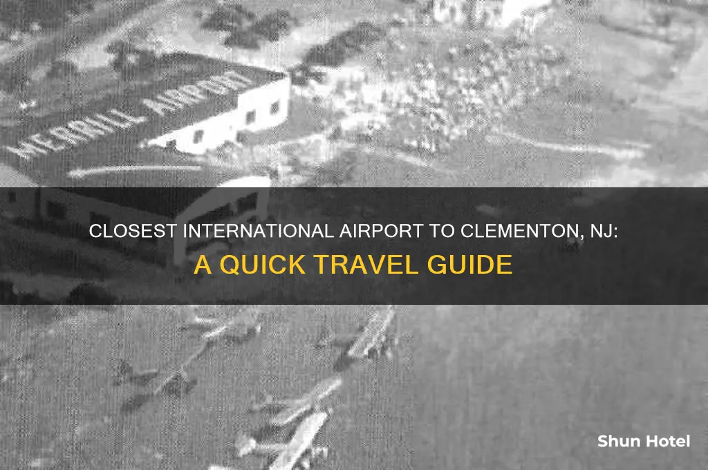 what is the closest international airport to clementon new jersey