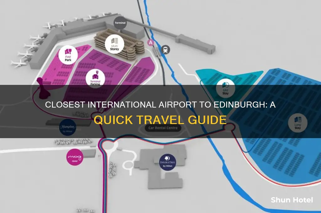 what is the closest international airport to edinburgh