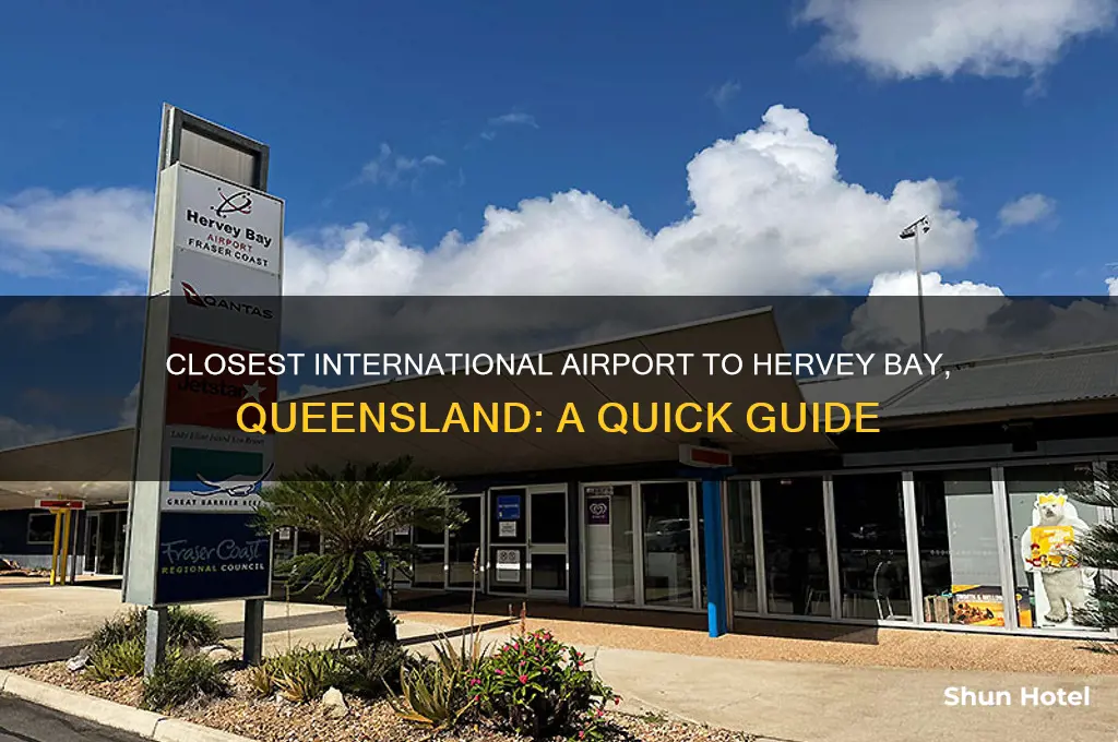 what is the closest international airport to hervey queensland