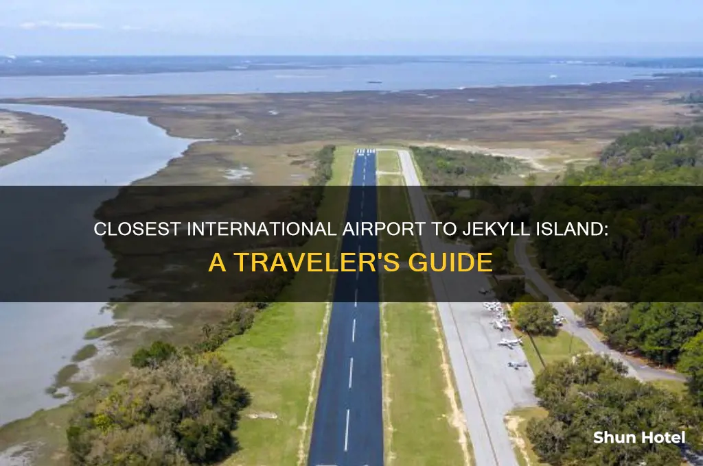 what is the closest international airport to jeckell island