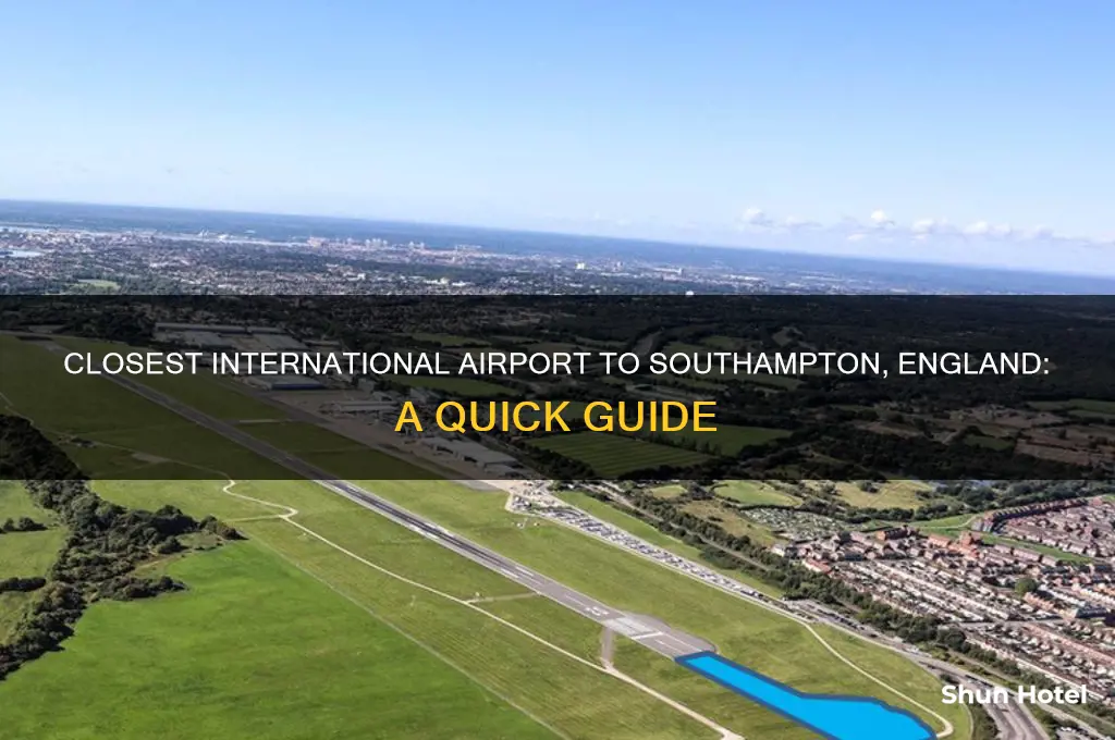 what is the closest international airport to southampton england
