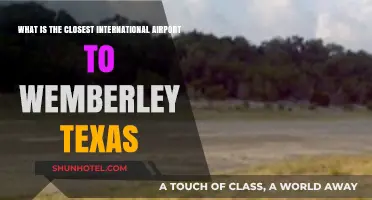 Closest International Airport to Wemberley, Texas: A Quick Guide