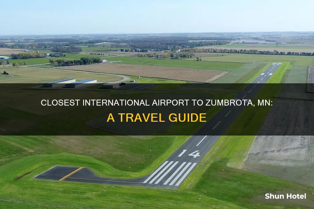 what is the closest international airport to zumbrota mn