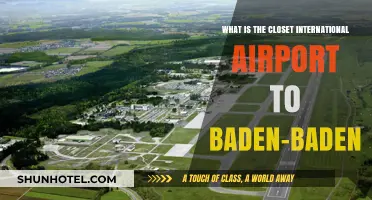 Closest International Airport to Baden-Baden: A Quick Travel Guide