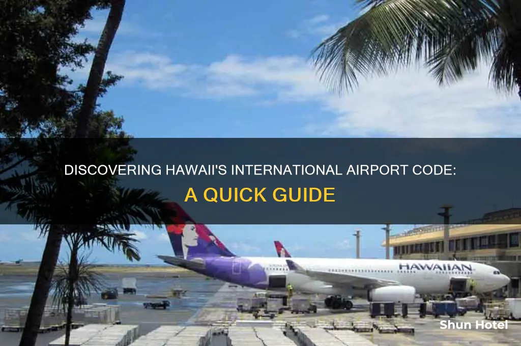 what is the cod of the international airport of hawaii