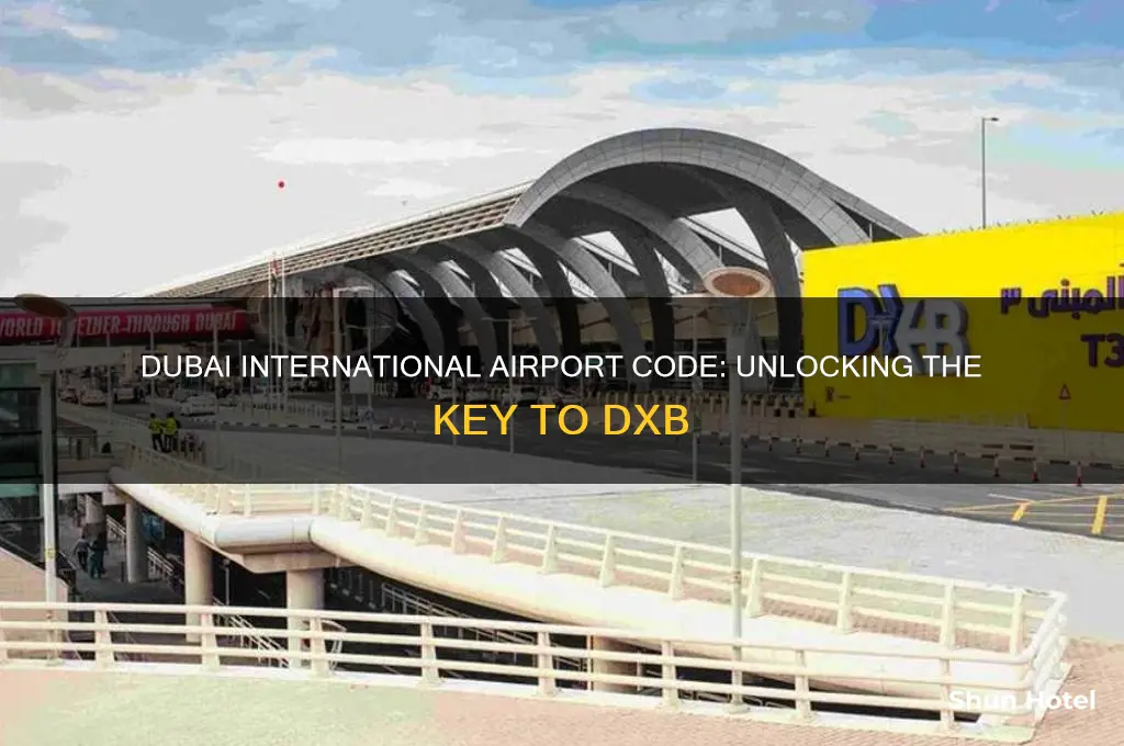 what is the code for dubai international airport