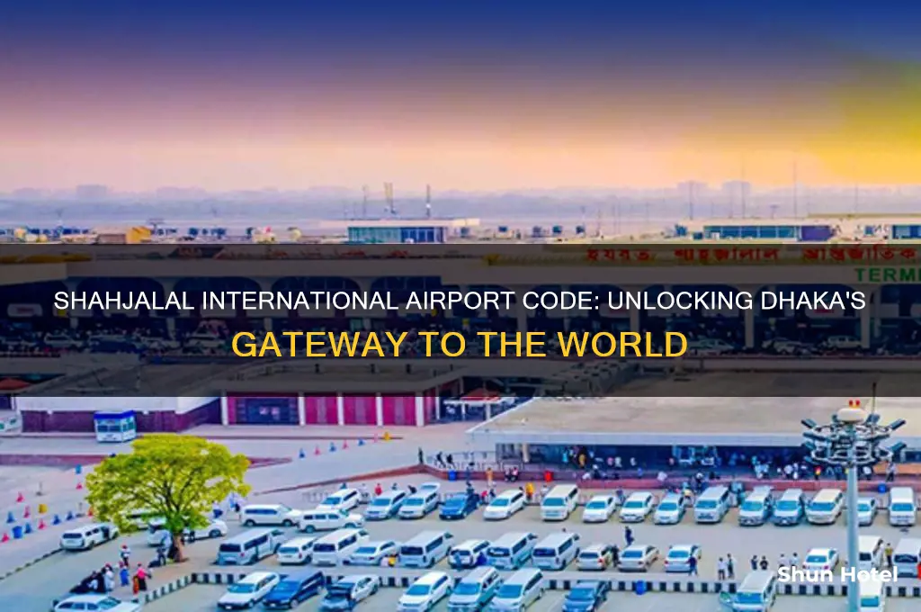 what is the code for shahjalal international airport