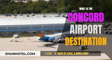 Concord Airport: Where Can You Fly?