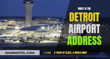 Detroit Airport Address and Location Guide