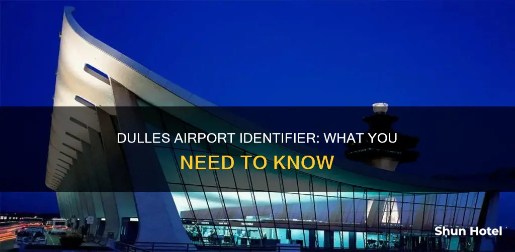 what is the dulles airport identifier