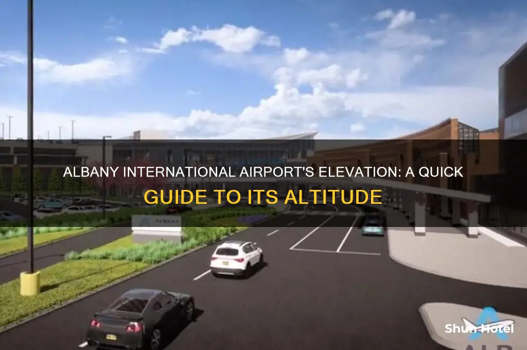 what is the elevation at albany international airport