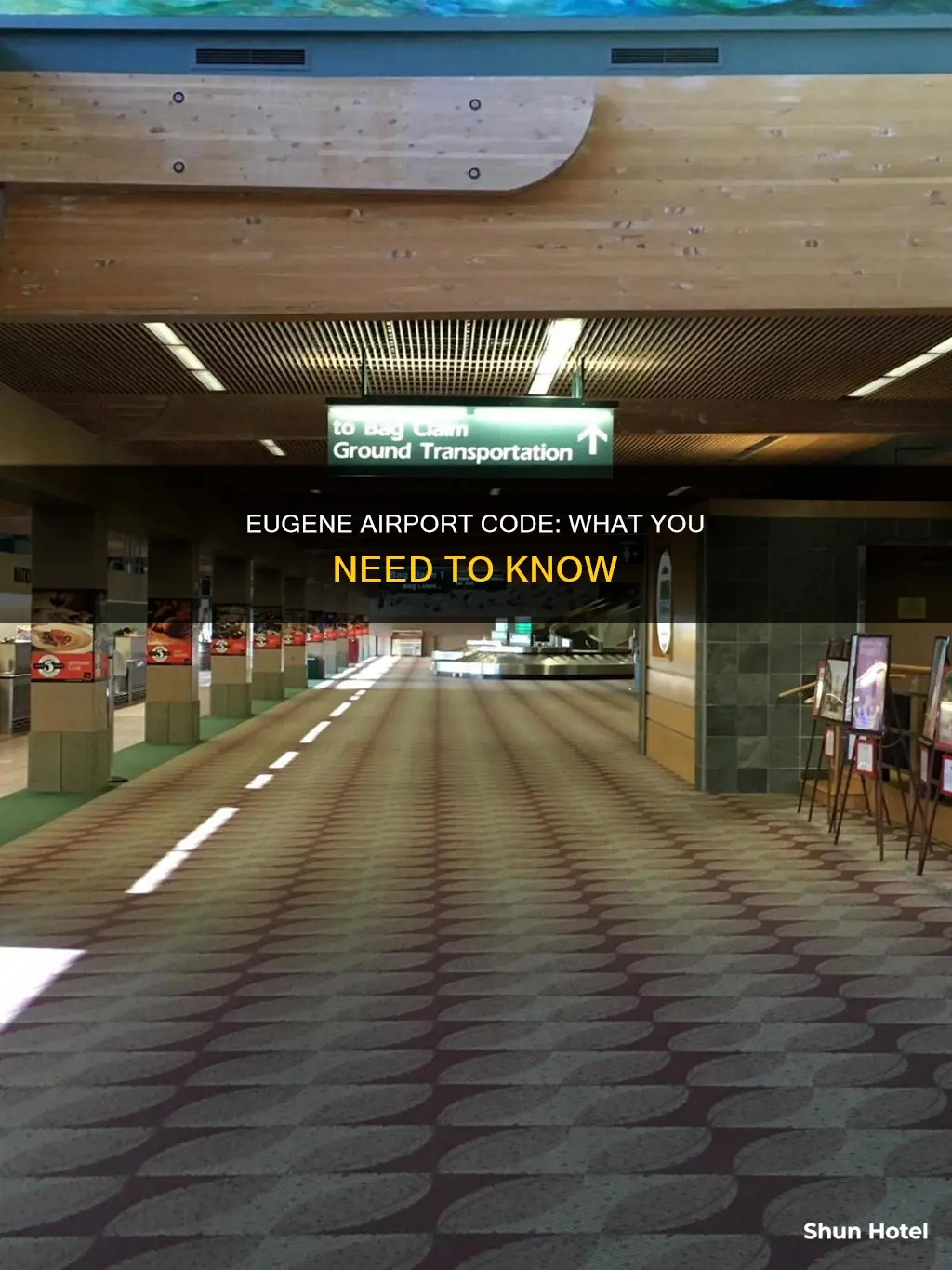 what is the eugene airport code