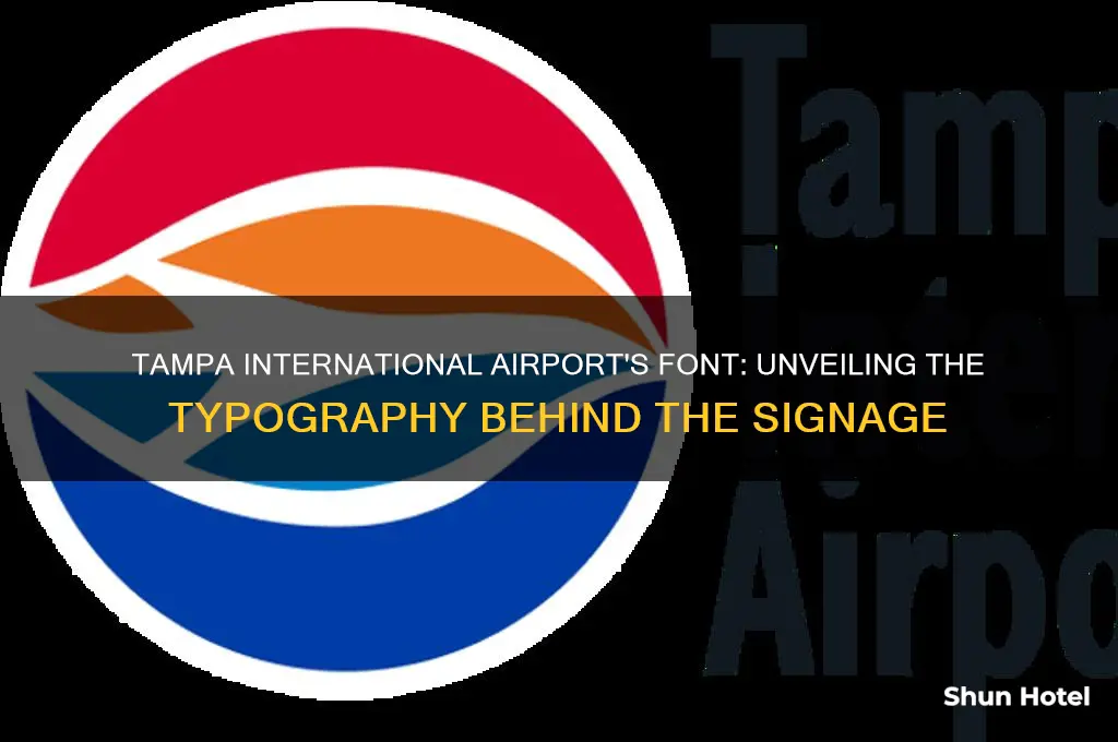 what is the font used at tampa international airport