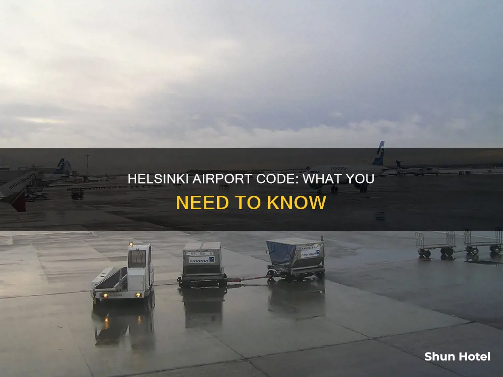 what is the helsinki airport code