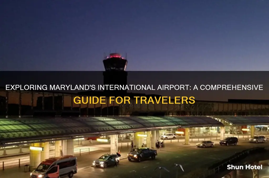 what is the internation airport in maryland