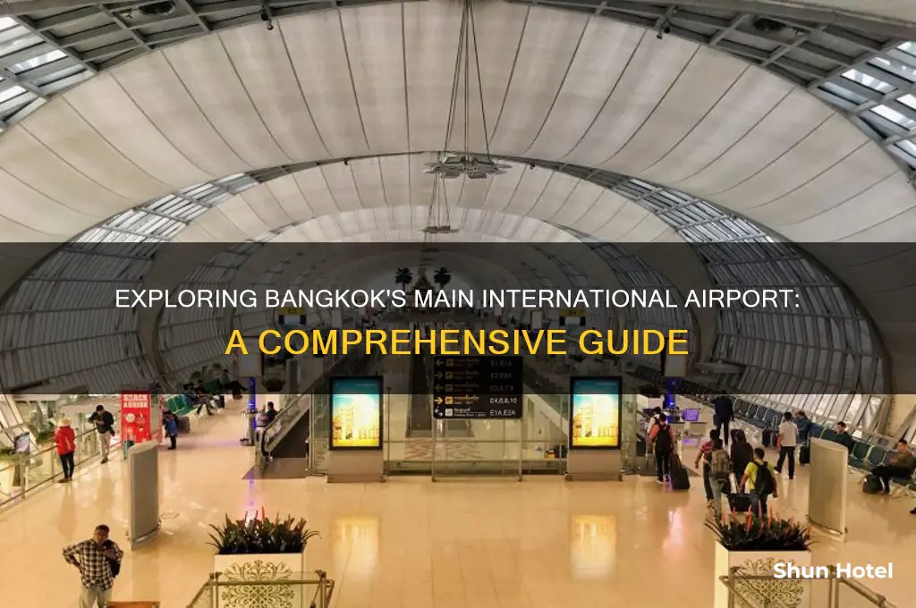 what is the international airport in bangkok