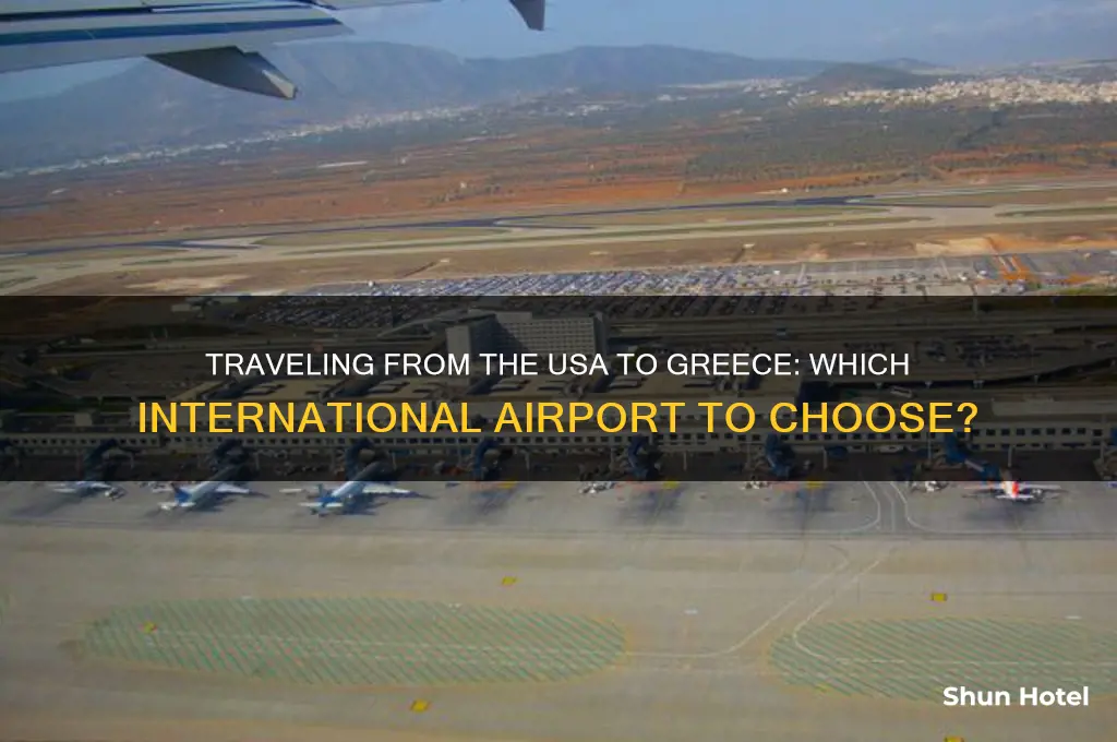 what is the international airport in greece from usa