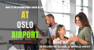 Oslo Airport International Check-In Time: What You Need to Know