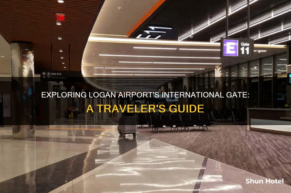what is the international gate at logan airport